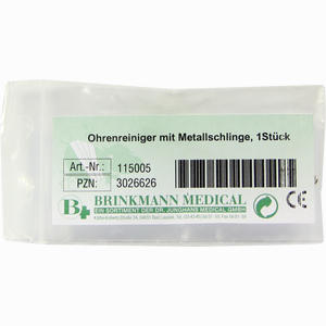 Ohrenreiniger mit Metallschlinge Brinkmann 1 Stück - ab 1,02 €
