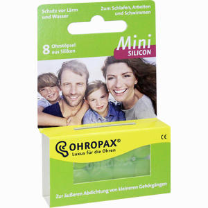 Ohropax Mini Silicon 8 Stück - ab 0,00 €