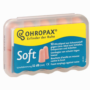 Abbildung von Ohropax Soft Schaumstoff- Stöpsel 10 Stück