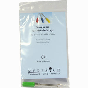 Ohrreiniger mit Metallschlinge 1 Stück - ab 3,12 &euro;