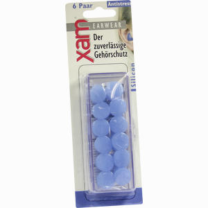 Ohrschutz Xam Medizinisches Silikon Blau 12 Stück - ab 0,00 €