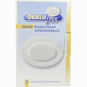 Okklufix Steril Augenkompresse Selbstklebend Kompressen 5 Stück - ab 0,00 €