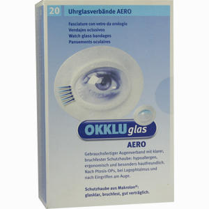 Okkluglas Aero Uhrglasverb 20 Stück - ab 52,87 €