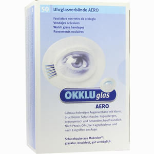 Okkluglas Aero Uhrglasverb 50 Stück - ab 122,24 €