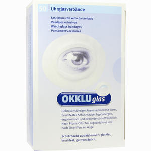 Okkluglas Uhrglasverband 50 Stück - ab 118,47 €