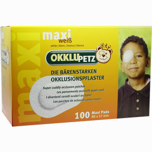 Okklupetz Maxi Weiss 100 Stück - ab 0,00 &euro;