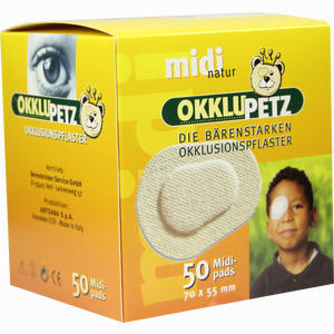 Okklupetz Midi Natur 50 Stück - ab 0,00 &euro;
