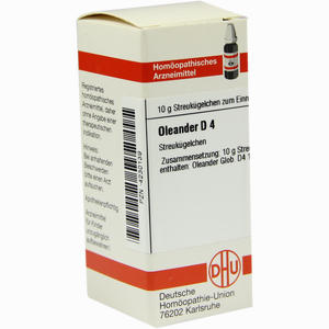 Oleander D4 Globuli 10 g - ab 0,00 &euro;