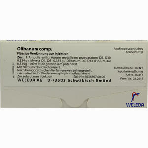 Olibanum Comp Ampullen 8 x 1 ml - ab 23,30 €