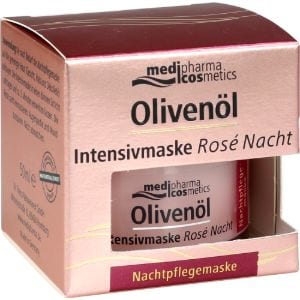 Olivenöl Intensivmaske Rose Nacht Creme 50 ml - ab 15,12 €