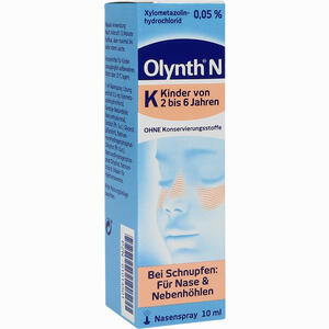 Olynth 0. 05% N Schnupfen Dosierspray Ohne Konservierungsstoffe 10 ml - ab 1,98 €