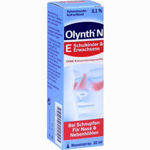 Olynth 0. 1% N Schnupfen Dosierspray Ohne Konservierungsstoffe 10 ml Olynth 0. 1% N Schnupfen Dosierspray Ohne Konservierungsstoffe 10 ml