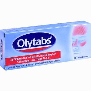 Olytabs 200mg/30mg Filmtabletten  12 Stück Olytabs 200mg/30mg Filmtabletten  12 Stück