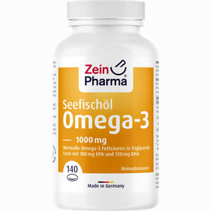 Omega 3 1000 Mg - Seefischöl Softgelkapseln Hochdosiert  140 Stück - ab 13,06 €