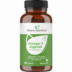Omega- 3 Algenöl mit Dha + Epa Hochdosiert & Vegan 60 Stück - ab 21,99 &euro;