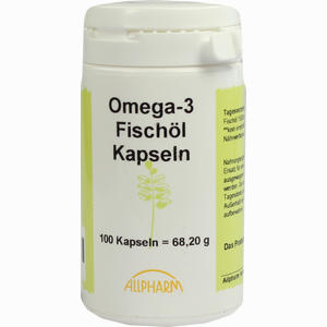 Omega- 3- Fettsäuren Kapseln  100 Stück - ab 5,60 €