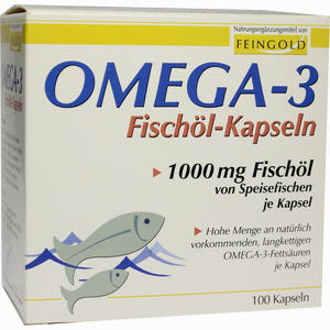 Omega 3 Fischöl Kapseln  100 Stück - ab 10,55 €