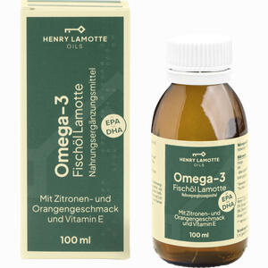 Omega- 3 Fischöl Lamotte Öl 100 ml - ab 8,12 &euro;