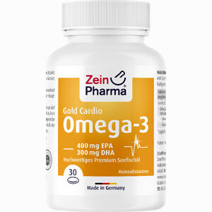 Omega- 3 Gold Herz Epa 400 Mg/dha 300 Mg Weichkapseln 30 Stück - ab 0,00 &euro;