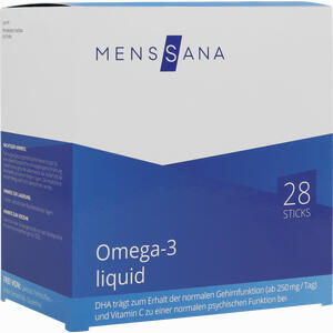 Omega- 3 Liquid Menssana Sticks Saft 28 Stück - ab 0,00 &euro;