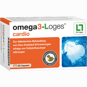 Omega 3- Loges Cardio Kapseln 60 Stück - ab 0,00 &euro;