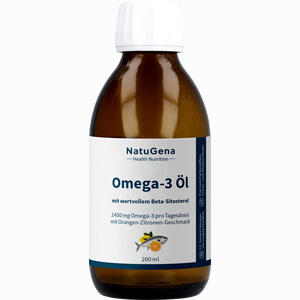 Omega- 3 Nat. Fischöl 2450 Mg Orangen- Zitronenaroma 200 ml - ab 28,95 &euro;