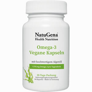 Omega- 3 Vegan 1376mg 751 Dha 375 Epa Algenöl 90 Stück - ab 22,99 €