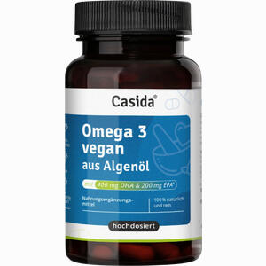 Omega 3 Vegan Algenöl Hochdosiert Epa Dha 60 Stück - ab 18,36 €
