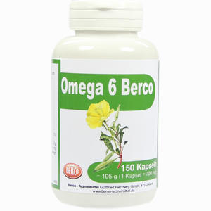 Omega 6 Berco Kapseln 150 Stück - ab 9,69 €