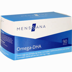 Omega- Dha Menssana Kapseln 90 Stück - ab 24,67 €