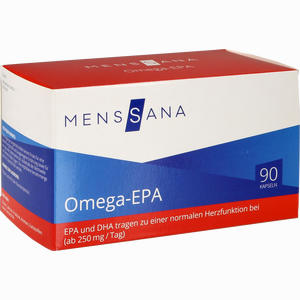 Omega- Epa Menssana Kapseln 90 Stück - ab 21,65 €