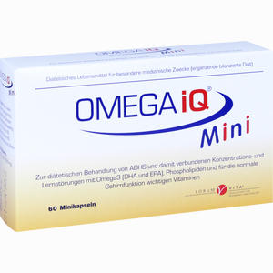 Omega Iq Mini Kapseln 60 Stück - ab 18,03 €