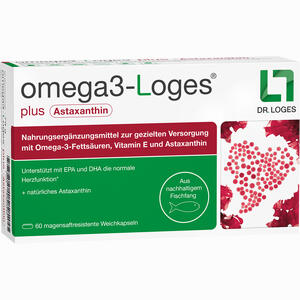 Omega3- Loges Plus Kapseln 60 Stück