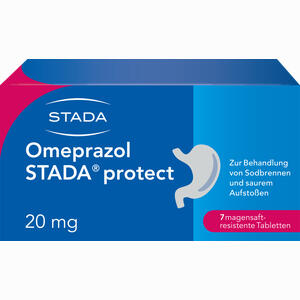Omeprazol Stada Protect 20mg Magensaftres. Tabletten  7 Stück - ab 0,00 €