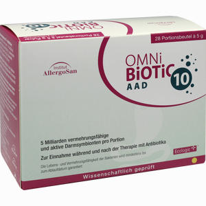 Omni Biotic 10 Aad Doppelpackung Pulver 28 x 5 g Omni Biotic 10 Aad Doppelpackung Pulver 28 x 5 g