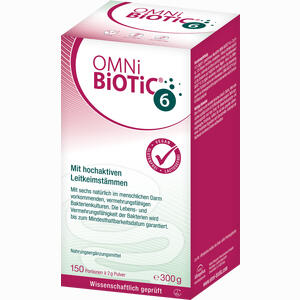 Omni Biotic 6 Pulver 300 g - ab 104,54 €