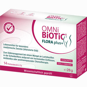 Omni Biotic Flora Plus+ Beutel 14 x 2 g - ab 0,00 &euro;