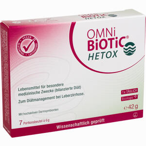 Omni Biotic Hetox Portionsbeutel 7 x 6 g - ab 14,71 €
