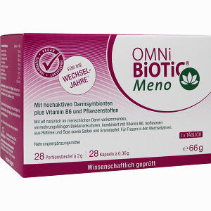 Omni- Biotic Meno 28x2g Sachet + 28 Kapseln 1 Stück - ab 34,35 &euro;