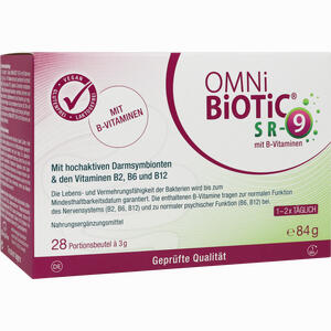 Omni- Biotic Sr- 9 mit B- Vitaminen Beutel 28 x 3 g - ab 31,12 €