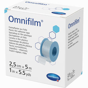 Omnifilm 2.5cm X 5m Pflaster 1 Stück - ab 5,45 €