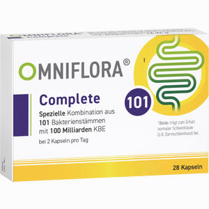 Omniflora Complete 101 Bakterienstämme 100 Mrd Kbe 28 Stück - ab 27,27 €