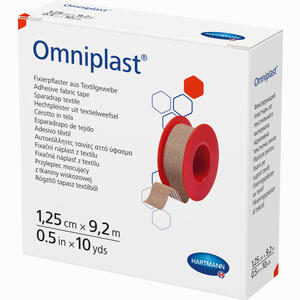 Omniplast 1.25cm X 9.2m Pflaster 1 Stück - ab 3,67 &euro;