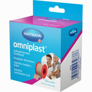 Omniplast 2. 5 Cm X 5 M Fixierpflaster 1 Stück - ab 4,81 €