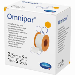 Omnipor 2.5cm X 5m Pflaster 1 Stück - ab 6,18 &euro;