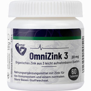 Omnizink 3 Tabletten 60 Stück - ab 4,29 €