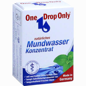 One Drop Only Natürliches Mundwasser Konzentrat  10 ml - ab 1,41 €
