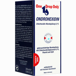 One Drop Only Ondrohexidin Lösung 250 ml One Drop Only Ondrohexidin Lösung 250 ml