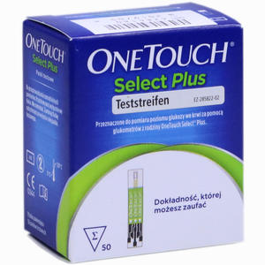 Onetouch Select Plus Blutzucker Teststreifen EurimPharm Arzneimittel GmbH 50 Stück - ab 19,90 €