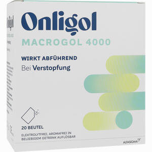 Onligol Macrogol 4000 Plv. Z. Herst. E. Lsg. Sachet 20 x 10 g - ab 11,47 &euro;